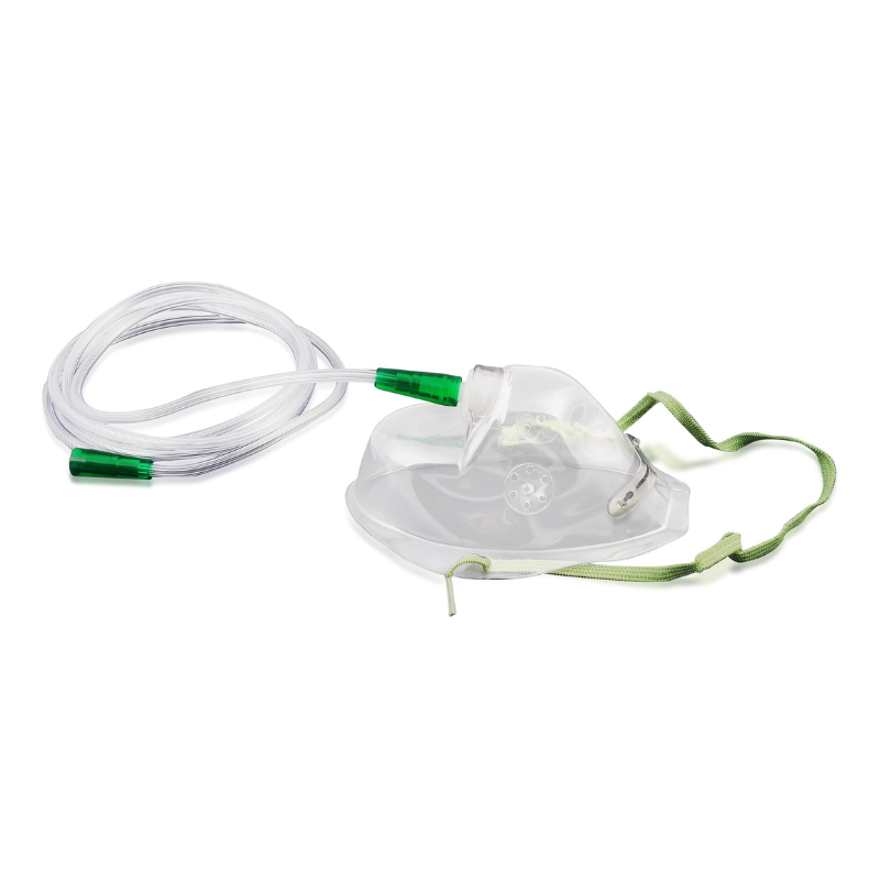 Terapia oddechowa Maski tlenowe z drenem