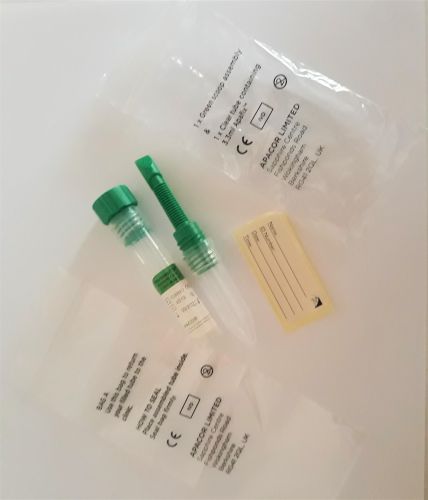 Zestaw do pobrania kału przez pacjenta w domu